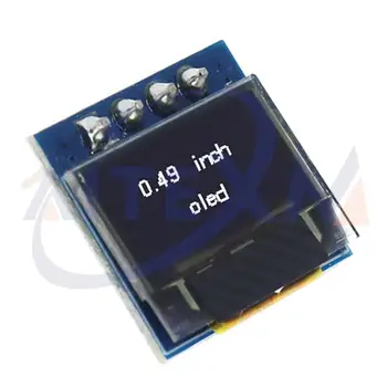 0.49 Palcový OLED Displej LCD Modul Biela 0.49
