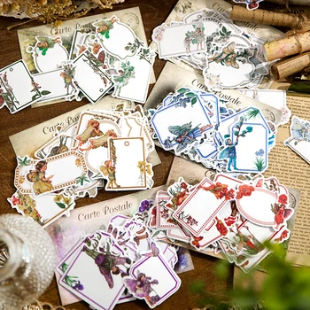 12packs/VEĽA Kvet Valley Spirit rad retro creative decoration DIY papier maksing washi nálepky