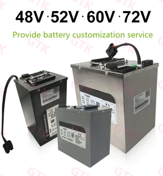 14S 52V li-ion batéria 20Ah 25Ah 30Ah 40Ah 50Ah 58.8 v pre trojkolka elektrický motocykel prispôsobiť výkon 1000W 1500W 2000W 2500W