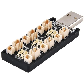 1S LiPo Batérie, USB Nabíjačky 3,7 V/4.20 V 6 Kanálov 1S LiPo Nabíjačka, Micro - JST 1.25 JST-PH 2.0 MCX MCPX Konektory