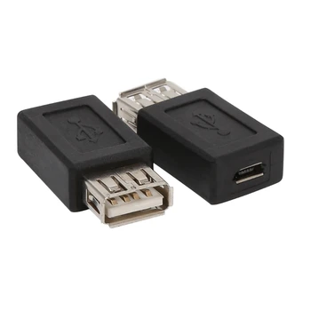 2ks/Set, USB 2.0 Typu Žena Micro USB Typ B 5Pin Žena Converter Adaptér