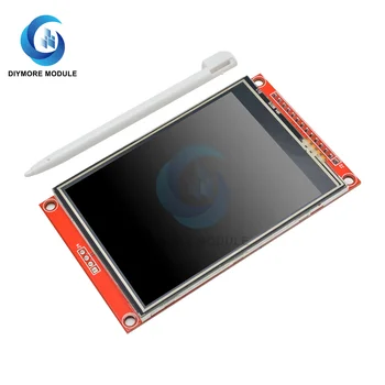 3.2 Palcový TFT LCD Displej Modul Dotykový Displej RGB 240*320 SPI Sériové Rozhranie ILI9341 Radič s SD Karty Zásuvka Pre Arduino