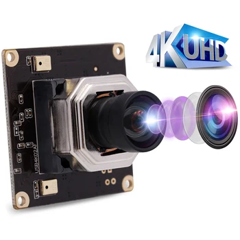 4K 8MP Autofocus USB Webkamery 3840x2160 formáte mjpeg 30fps Vysokej Rýchlosti Široký Uhol Live Streaming Cam Web PC Kamera, USB Modul Kamery