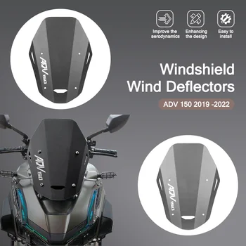ADV 150 Motocykel Deflektor čelné Sklo Čelné sklo Pre Honda ADV150 2019-2020 Motorke Vietor Obrazovku, Rozšírením Súprava Príslušenstva