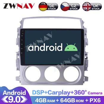 Android 9.0 PX6 4+64 G S DSP Carplay IPS Displej Pre Suzuki Liana 2004-2008 RDS Auta GPS Navigácie Rádio DVD Prehrávač Multimediálnych