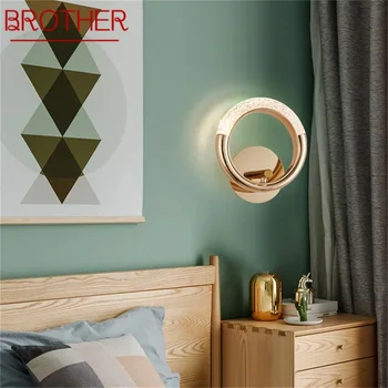 BRAT Nordic Kreatívne Nástenné svietidlo Sconces Moderné LED Svietidlá Kolo Krúžok Dekoratívne Svietidlá pre Domácnosti