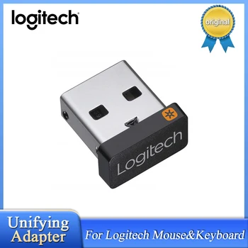Bezdrôtový Modul Prijímača Zjednotenie USB Adaptér Pre Myš Logitech Klávesnice Pripojenie 6 Zariadenia Pre MX M905 M510 M505 Keyboard K400