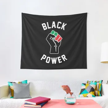Black Power Fist Gobelín Veci Na Výzdobu Miestnosti Dekorácie Domov Stenu Deco