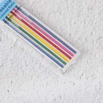Boxy 6 Farieb 0.7 mm Farebné Mechanické Ceruzky Náplň Viesť Vymazateľné Študent Stacionárne Školy Kancelárske potreby