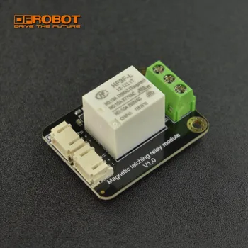 DFRobot Gravity Magnetický Latching Relé Tichý pre Inteligentné osvetlenie zásuvky prepínač Arduino ESP32 Raspberry Pi LattePanda