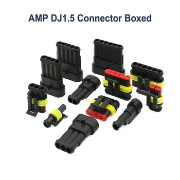 DJ1.5 AMP Nepremokavé Konektor 1 2 3 4 5 6 Otvor Muţi a Ţeny 0.85 Postroj Zapojte Konektor Auta radovej
