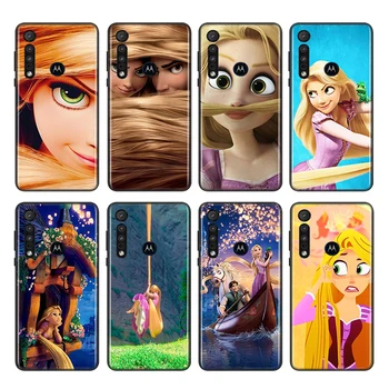 Disney Zamotaný Rapunzel Pre Motorola Jeden Marco Hyper Fusion Plus G8 G9 G 5 G C7 E6 Okraji Plus Hrať Power Lite Telefón Prípade