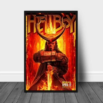 Hellboy Filmový Plagát Domov Nástenné Maľby Dekorácie (Bez Rámu)