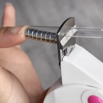 Horúce Kolo Magnet 5x2mm pre Akrylové Nechty Profesionálne Nail Art Clipper False Tipy Okraj Nožnice na Tip Salón, Manikúra Nástroj