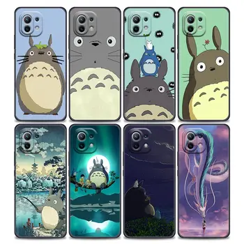 Japonsko, Anime Totoro Ghibli Miyazaki Pre Xiao 11 Lite 5G NE Prípadov Mi 11T 11 Lite 12 Pro Poco X3 NFC F3 M3 M4 Pro Zadný Kryt