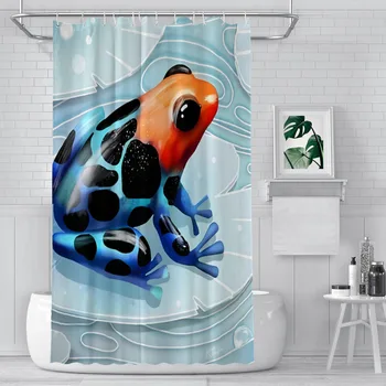 Jed Dart Kúpeľňa So Sprchou Záclony Žaba Pet Lover Nepremokavé Oblasť Tvorivej Domova Kúpeľňových Doplnkov