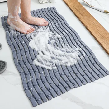 Kúpeľňa protišmyková rohož môže byť zostrihané jednoduché špeciálne tvarované rohože kúpeľni pvc podlahy mat starších ľudí, tehotné ženy masážna podložka