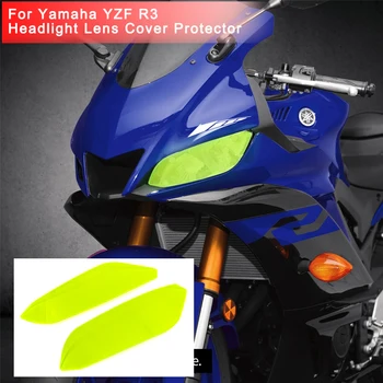 Motocykel Predných Svetlometov Kryt Objektívu Chránič Stráže Pre Yamaha YZF R3 R25 2019 2020 moto Vedúci svetlo Prípade Príslušenstvo Diely