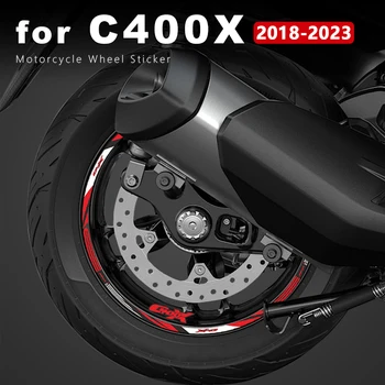Motocyklových Kolies, Samolepka Nepremokavé Rim Pruhom pre BMW C400X Príslušenstvo C400 C 400 X 400X 2018-2023 2019 2020 2021 2022