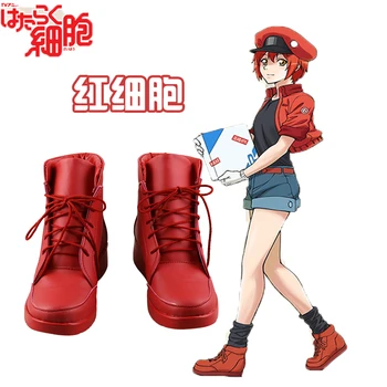 Nové Bunky, v Práci! Erythrocite Červených Krviniek Cosplay Topánky Anime, Obuv Na Zákazku