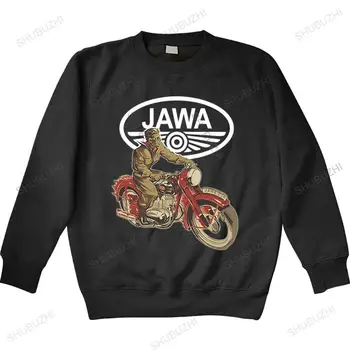 Nové Pánske Motocykle Retro hoody Jawa Mužov hoody est Bavlny Značky dlhý Rukáv 3D Vytlačené kapucňou značky muži jeseň hoodie