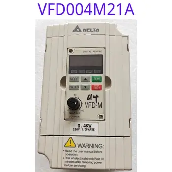 Použitý frekvenčný menič VFD004M21A 0.4 KW 220V funkčné skúšky neporušené