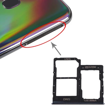 Pre Galaxy A40 zásuvka na Kartu SIM + zásuvka na Kartu SIM + Micro SD Kartu