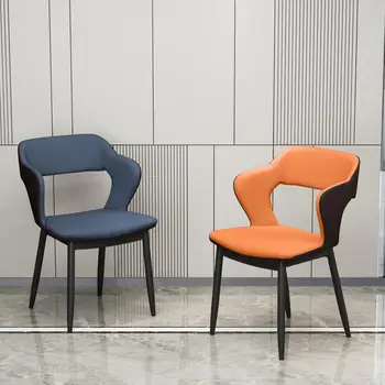 Talianske Luxusné Jedálenské Stoličky Moderné Pohodlné Office Jedinečný Jedálenské Stoličky Nordic Minimalistický Sedie Spálne Nábytok GXR46XP
