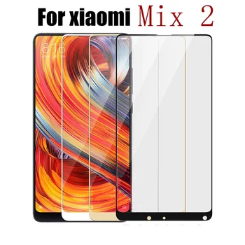 Tvrdené Sklo pre Xiao Mi Mix 2 2S 9h úplné pokrytie Screen Protector pre xiomi mi mix2s 3D HD Jasnosť bezpečnostné sklo o xiami mix2