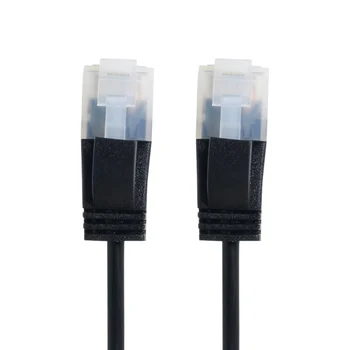 Ultra Slim Cat6 Kábel siete Ethernet RJ45 priamom Smere TP Sieťový Kábel Patch