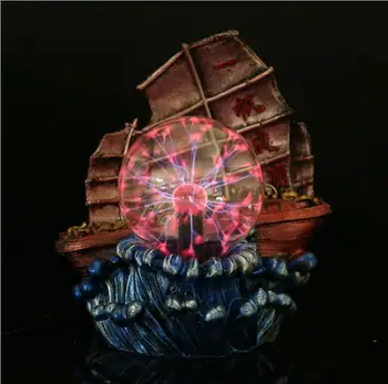 Vianočný darček Electron ion Magic Ball Proces Dekorácie plachetnici modelovanie Elektrostatické loptu román Remesiel Dekoratívne osvetlenie