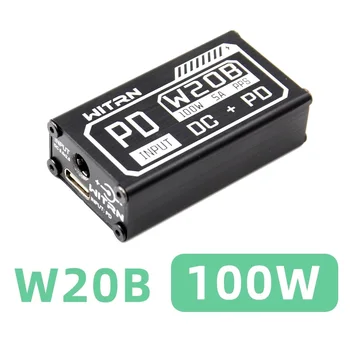 W20-100W PD nabíjačka do auta ploche dual port VOOC