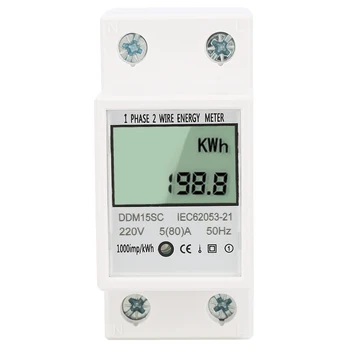 Watt Merač Energie Monitor Lcd Digitálny Displej Priemyslu pre Domáce pre Hotel Factory