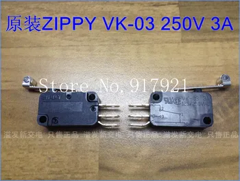 [ZOB] pôvodný Taiwan ZIPPY VK-03 dovezené dlhé kolo micro switch / limit / prepnúť 3A250V --50pcs/veľa