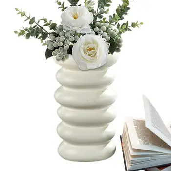 Špirála Váza Nordic Kvet Dekoratívne Twist Váza Váza Dekor Pre Domáce Jedálenským Stolom, Obývacej Izby, Kancelárie Dovolenku Strany Svadbu