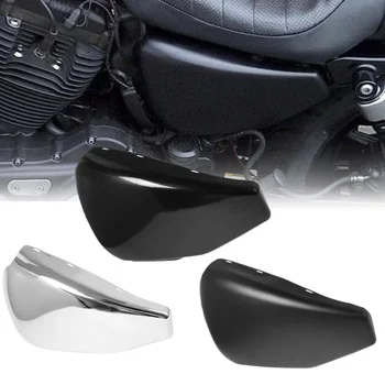 Motocyklové Príslušenstvo pre Harley 04-13 XL1200 883X48 Ploché Ľavej Strane Krytu Batérie Stráže Doska Prerobit Náhradné