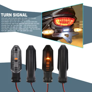 PRE Honda CRF300 2018-2021 2020 2019 8MM Motocykel VIEDOL Zase Signálneho Svetla Dym/ Svetlá Blikajúce Svetlo Blinker Zase Signál Lampa
